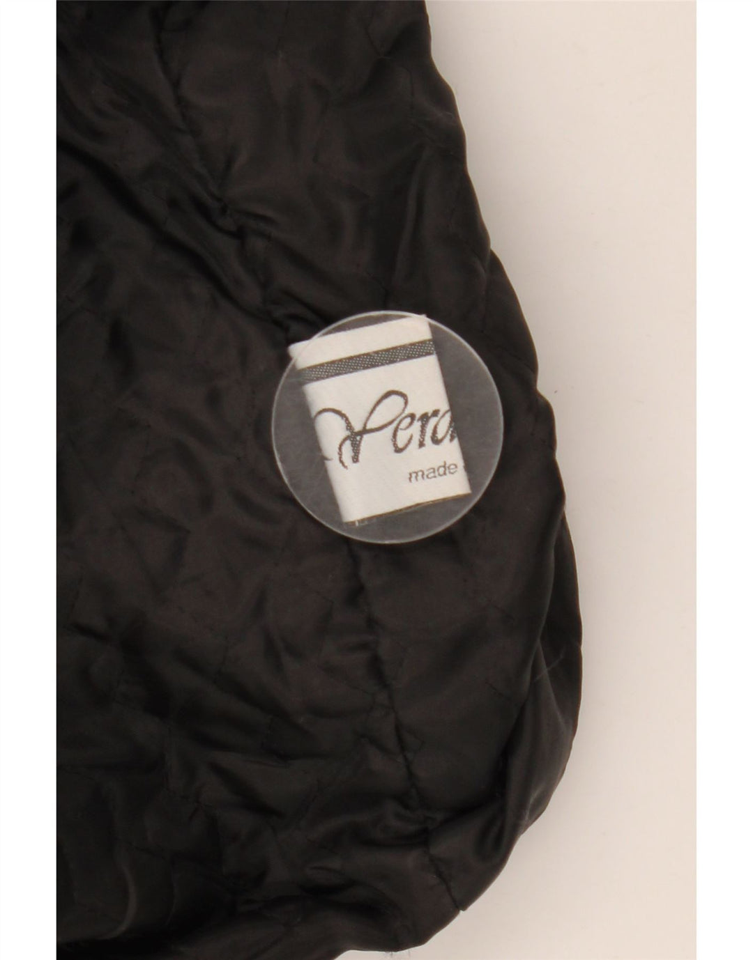 Chaqueta de cuero vintage para hombre IT 52 XL cuero negro