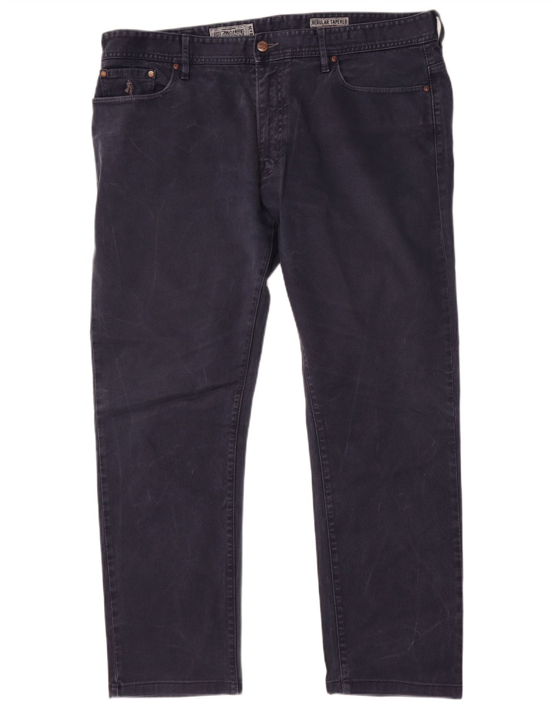 Marlboro Classics Vaqueros cónicos regulares para hombre W38 L30 Algodón azul marino