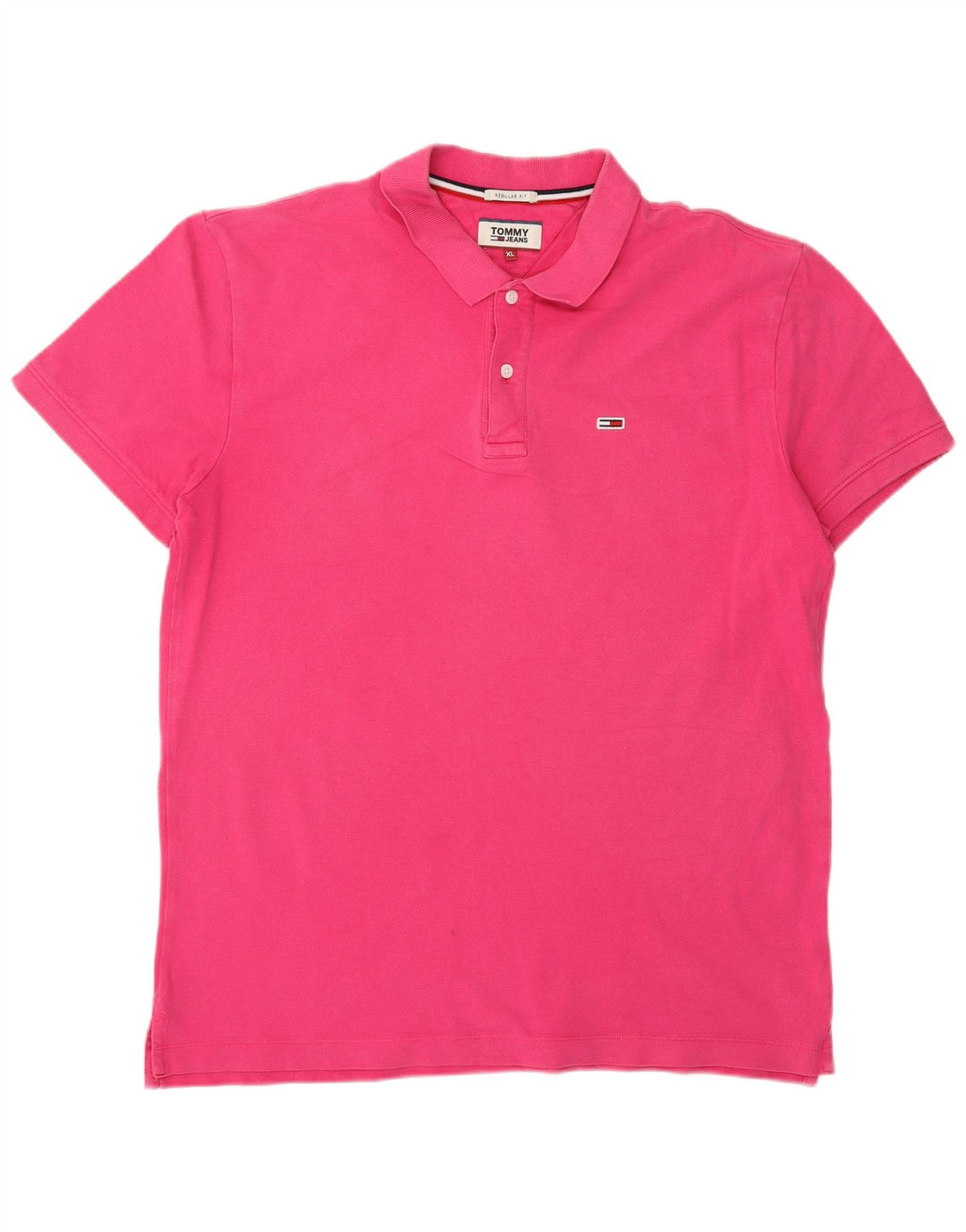 Tommy Hilfiger Polo Regular Fit para Hombre XL Rosa