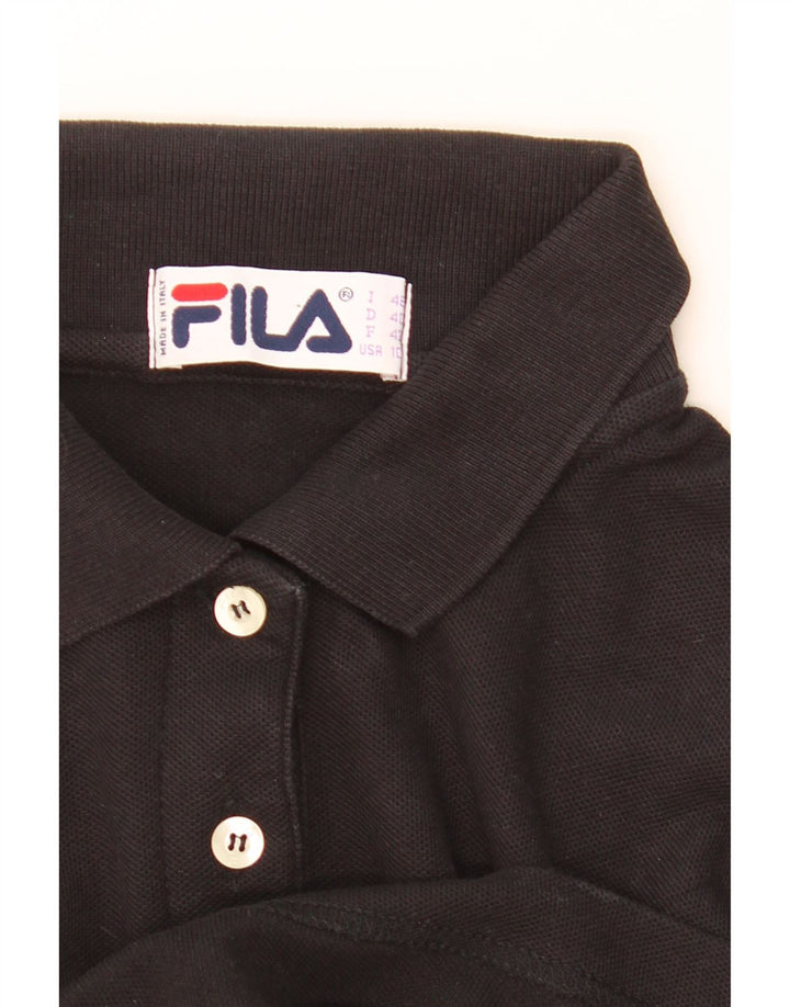 Fila Polo corto para mujer IT 46 Large Black