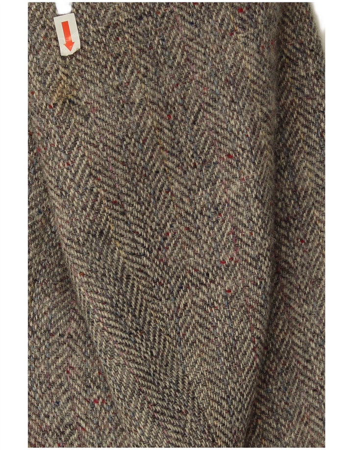 Dunn &Co Chaqueta tipo blazer Harris Tweed para hombre Reino Unido 41 Gris grande en espiga