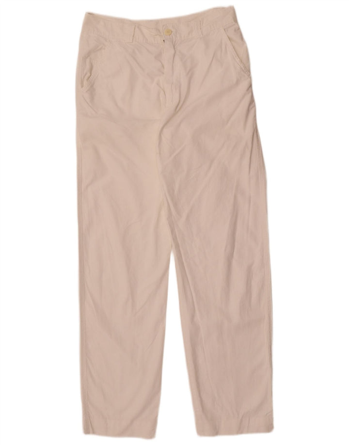 Mash Pantalón chino recto para hombre W30 L32 Blanco