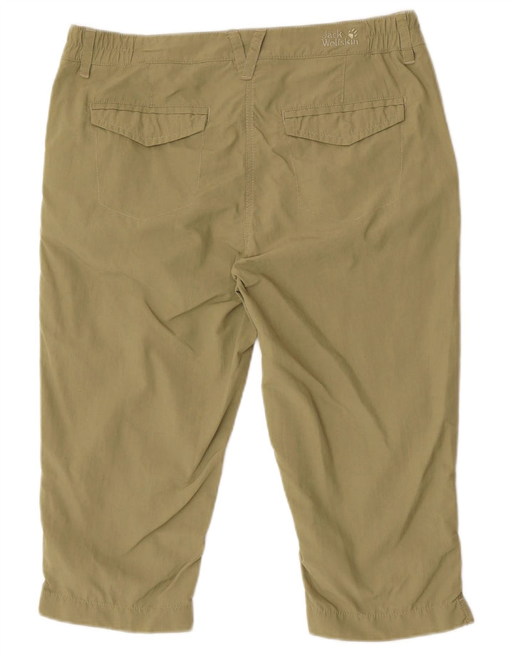 Jack Wolfskin Bermudas para mujer UK 10 Small W32 Poliamida caqui