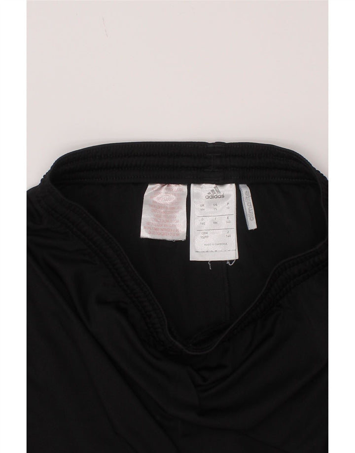 Adidas Pantalones cortos deportivos Climalite para niños 9-10 años Mediano Negro Poliéster