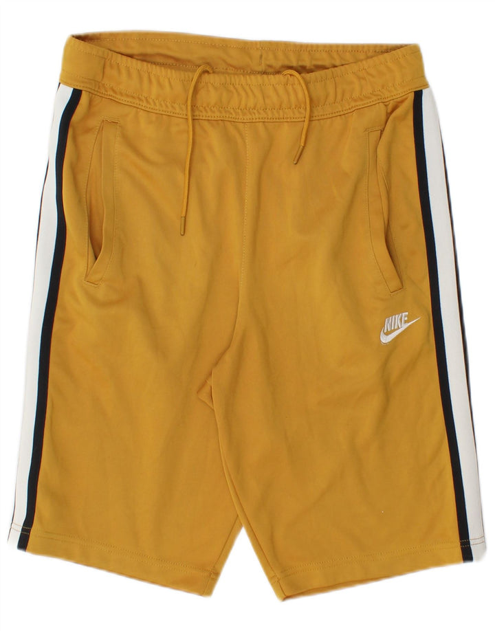 NIKE Shorts deportivos para hombre Small Yellow Colourblock