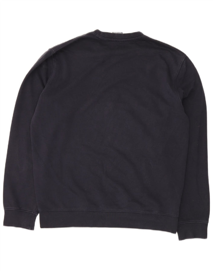 CHAMPION Sudadera para hombre Jumper Large Azul marino Algodón