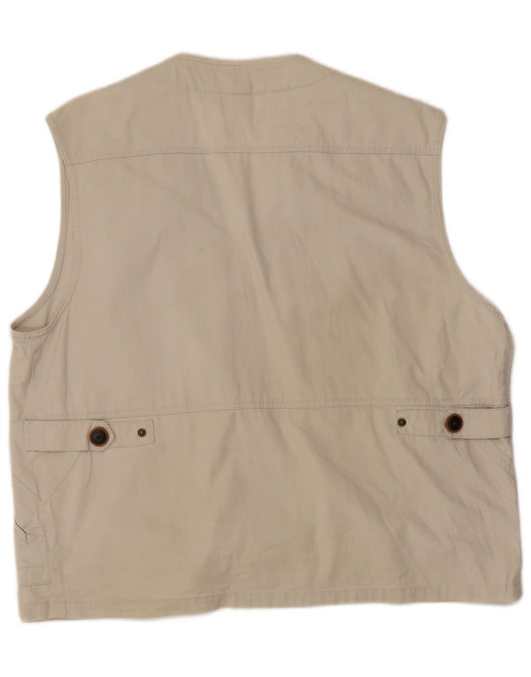 Rica Lewis Chaqueta utilitaria para hombre UK 42 XL Algodón beige