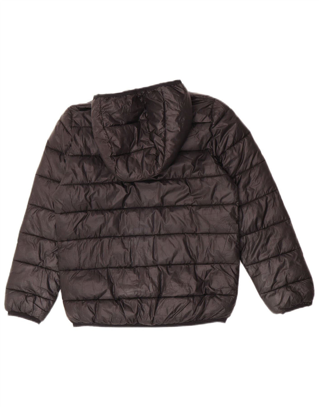 Champion Chaqueta acolchada con capucha para niños 9-10 años Mediana Negro Poliéster