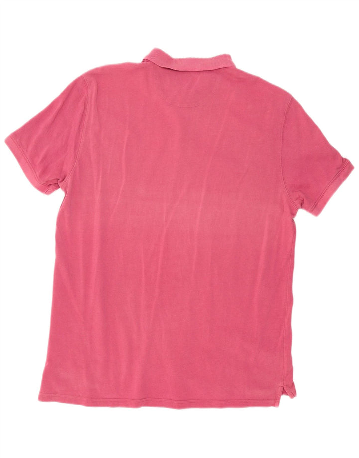 Polo Massimo Dutti Hombre Rosa Mediano