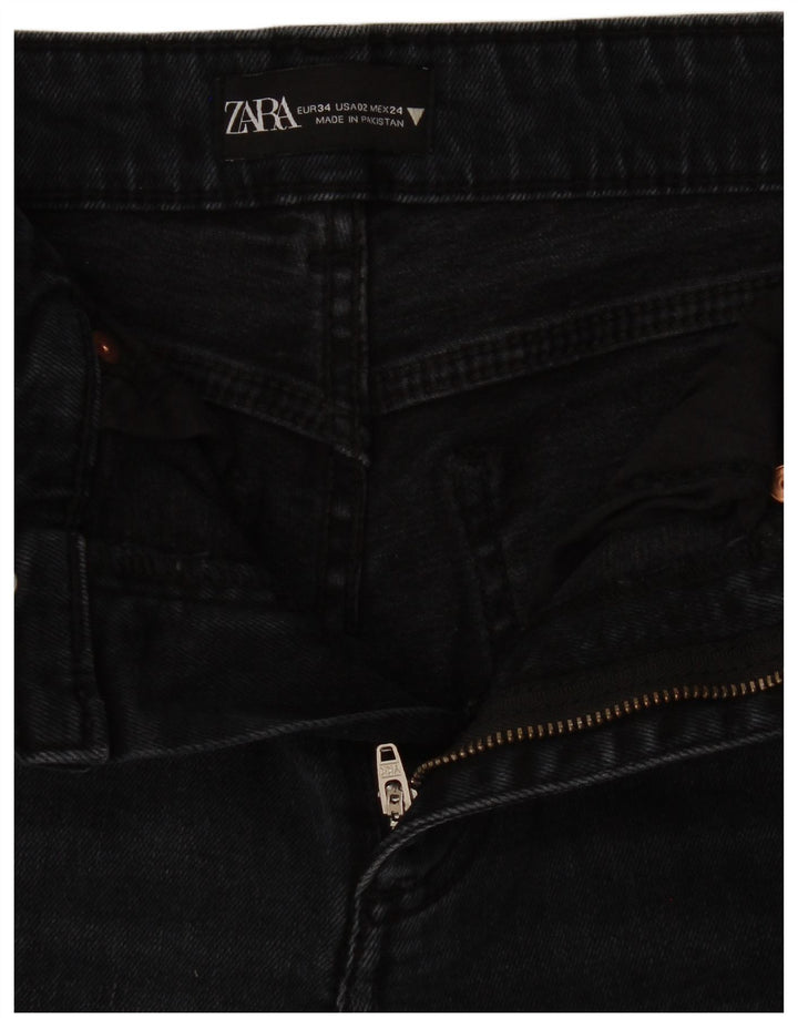 Zara Vaqueros Bootcut Mujer EU 34 2XS W24 L25 Azul Marino