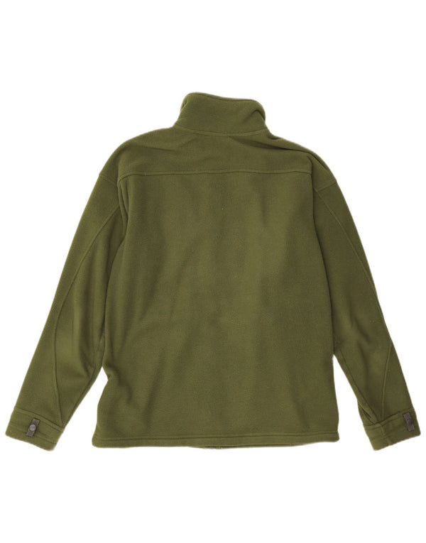 The North Face Chaqueta polar para hombre UK 36 Small Verde Poliéster