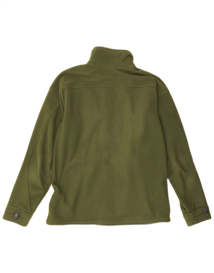 The North Face Chaqueta polar para hombre UK 36 Small Verde Poliéster