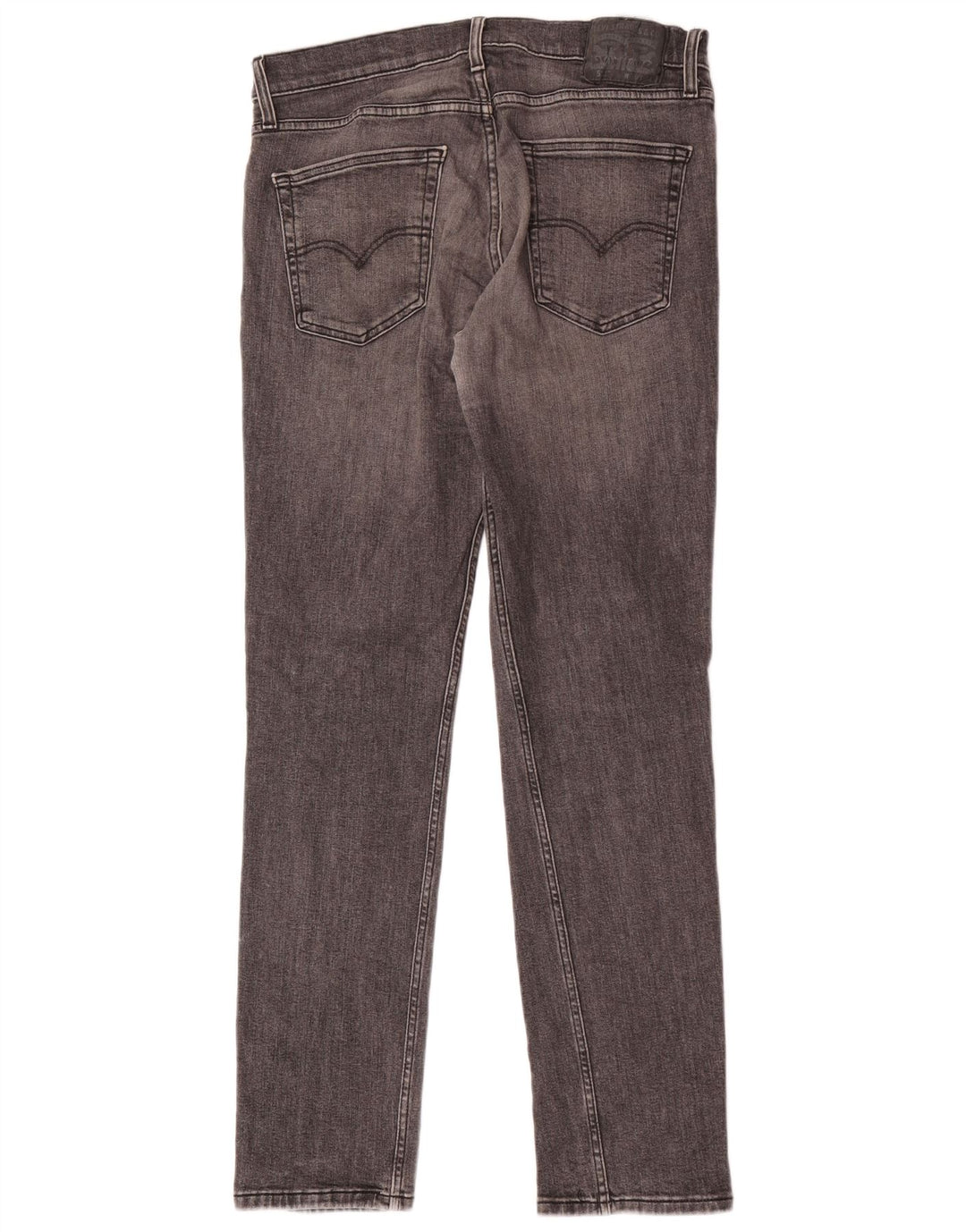 Levi's Hombre 511 Slim Jeans W36 L33 Algodón Gris