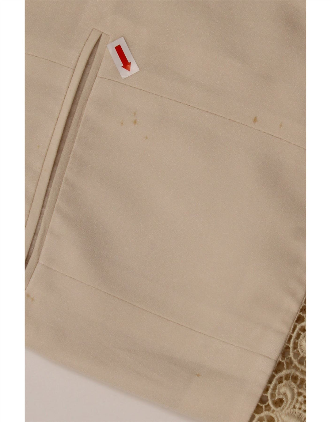 LUISA SPAGNOLI Chaqueta blazer de 3 botones para mujer IT 42 Acetato beige medio