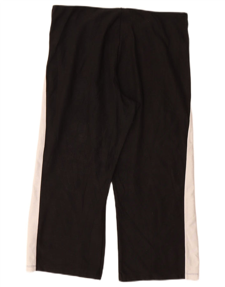 NIKE Pantalones de chándal Dri Fit para mujer US 8/10 Medium Black Colourblock