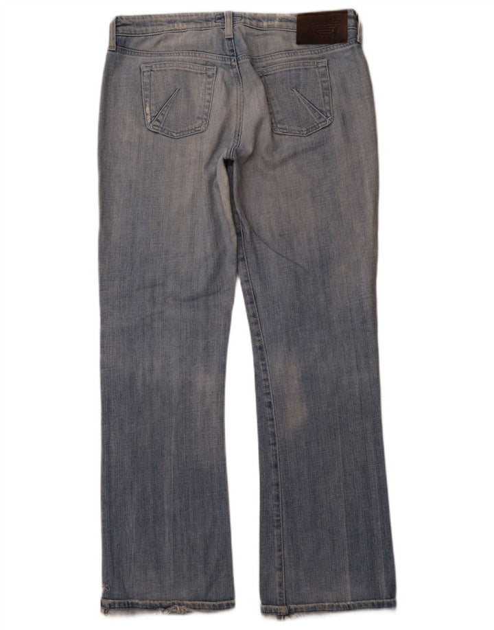 ARMANI Vaqueros Bootcut Mujer W30 L31 Algodón Azul