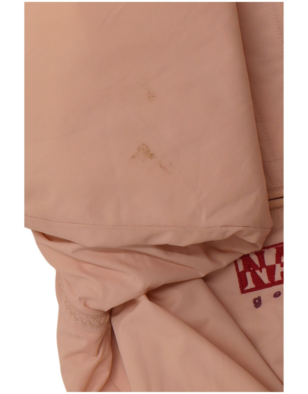 NAPAPIJRI Chaqueta anorak con capucha y gráfico para niña 13-14 años Poliéster rosa
