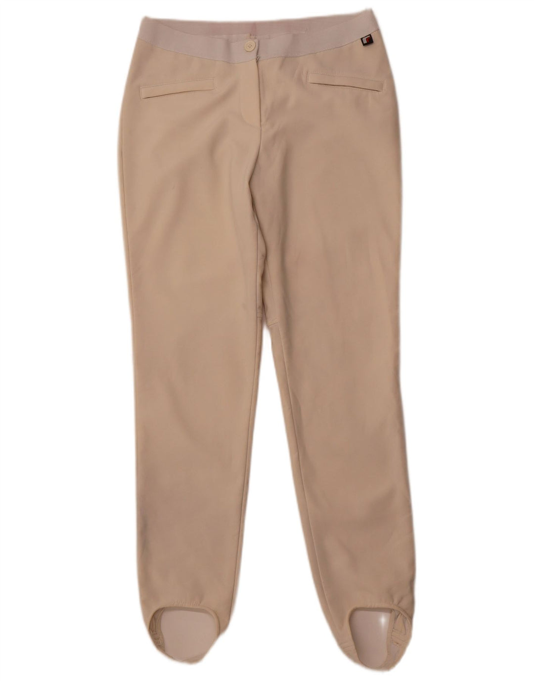 Pantalón de montar con estribo para mujer VINTAGE W30 L29 Beige Sintético Deportivo