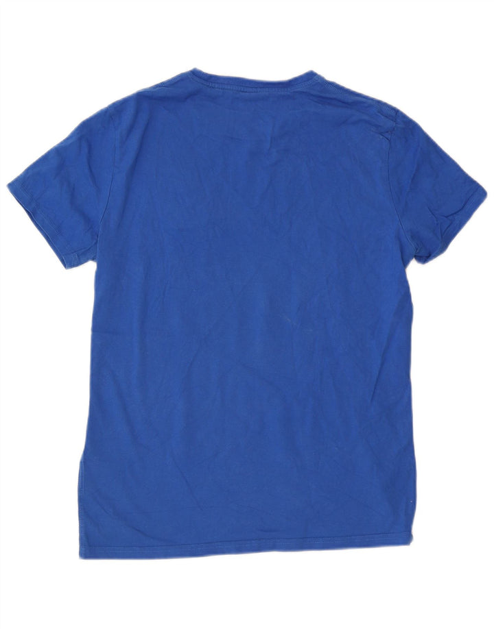Superdry Camiseta con gráfico gráfico para hombre, talla grande, algodón azul