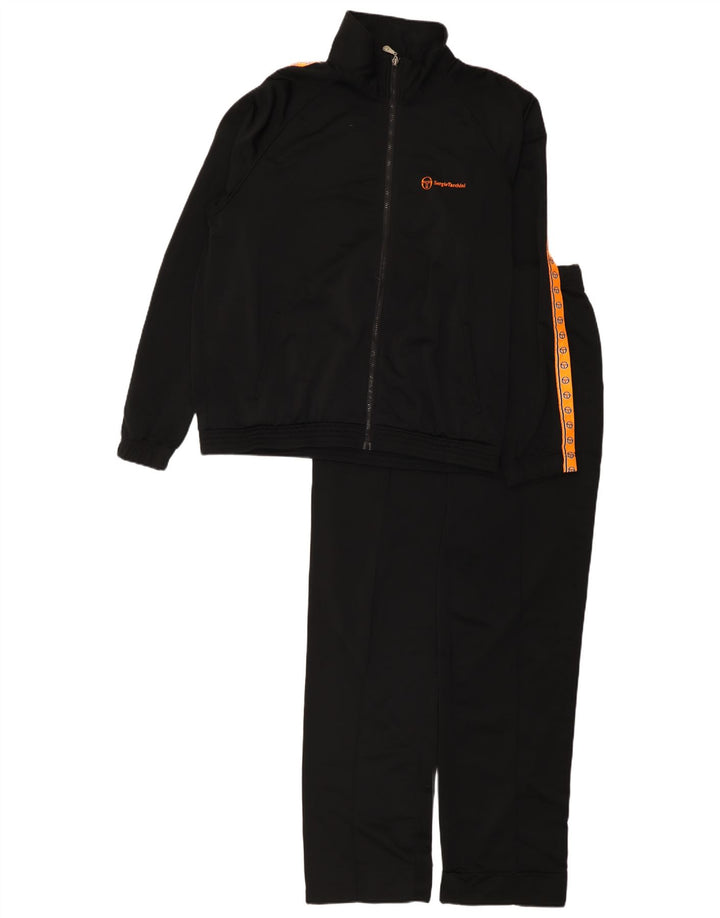 Sergio Tacchini Chándal completo con gráfico para hombre IT 54 XL Bloque de color negro