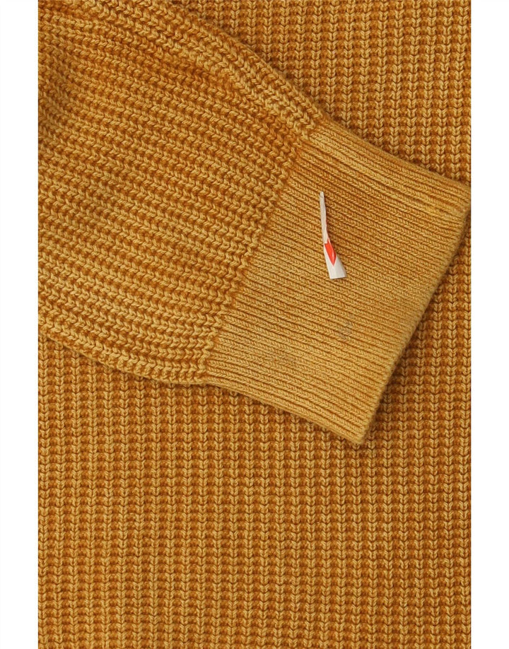 Superdry Jersey De Cuello Redondo Para Hombre De Algodón Amarillo Pequeño