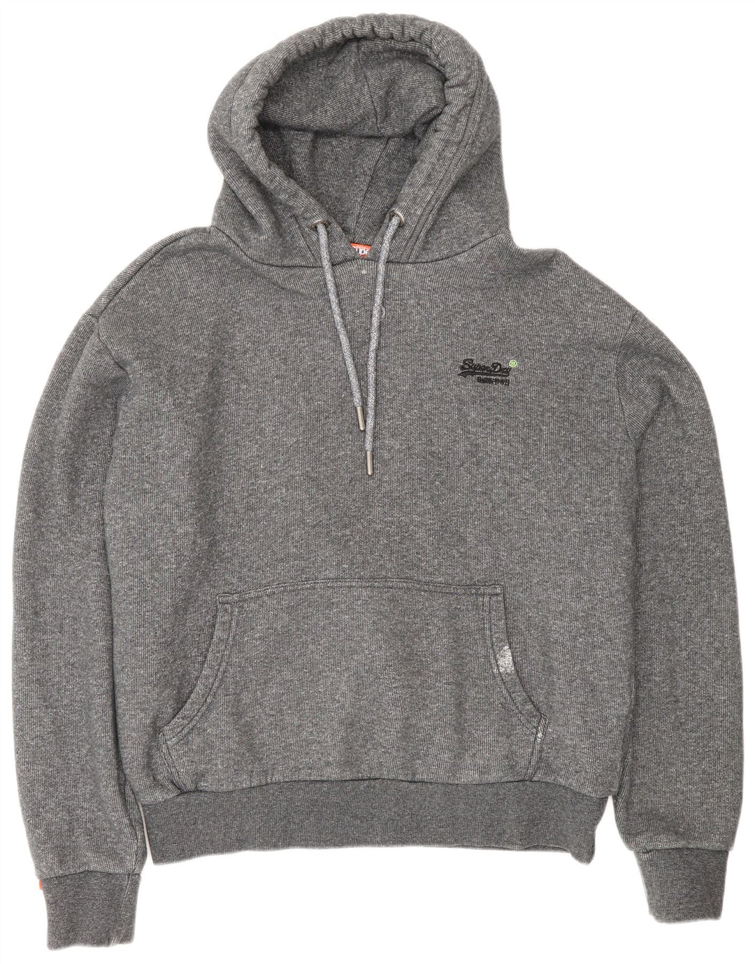 Superdry Hombre Sudadera Con Capucha Jumper XL Gris Algodón