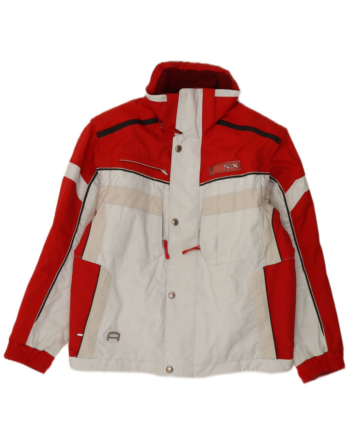 Chaqueta de esquí para hombre Phoenix IT 50 Large Red Colourblock Poliéster