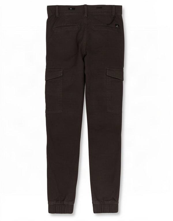 Jack & Jones Mens Joggers Cargo Pantalones W28 L29 Algodón Gris