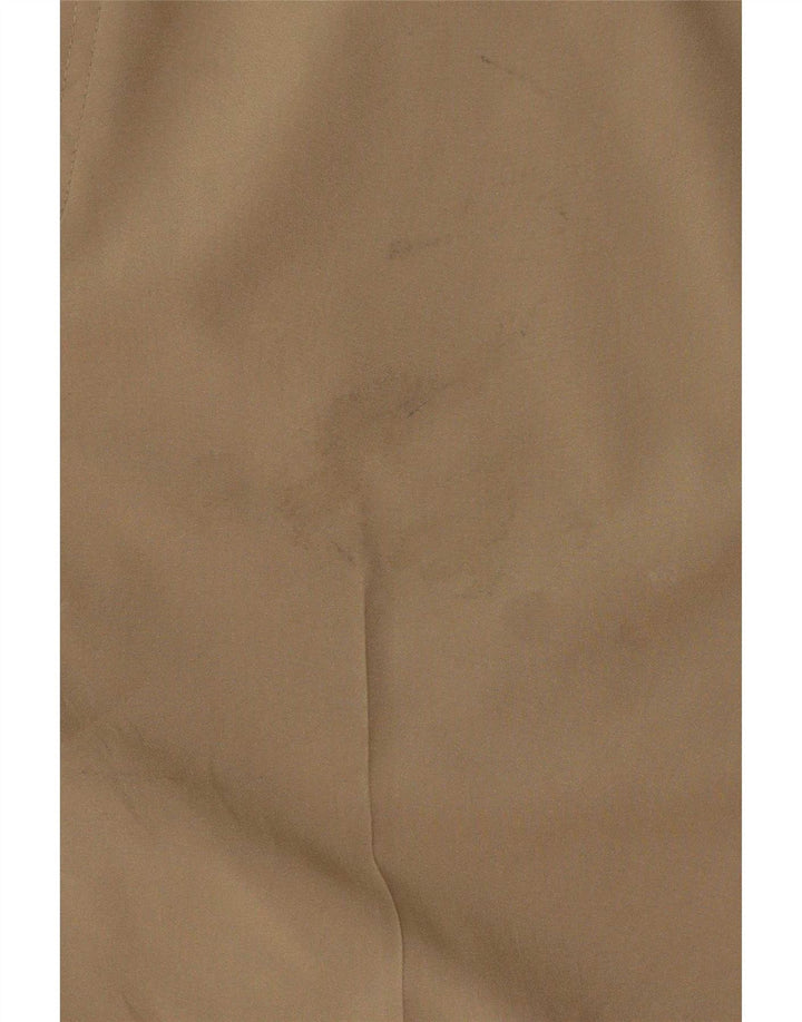 Hurley Pantalones cortos chinos para hombre W34 Poliéster caqui grande