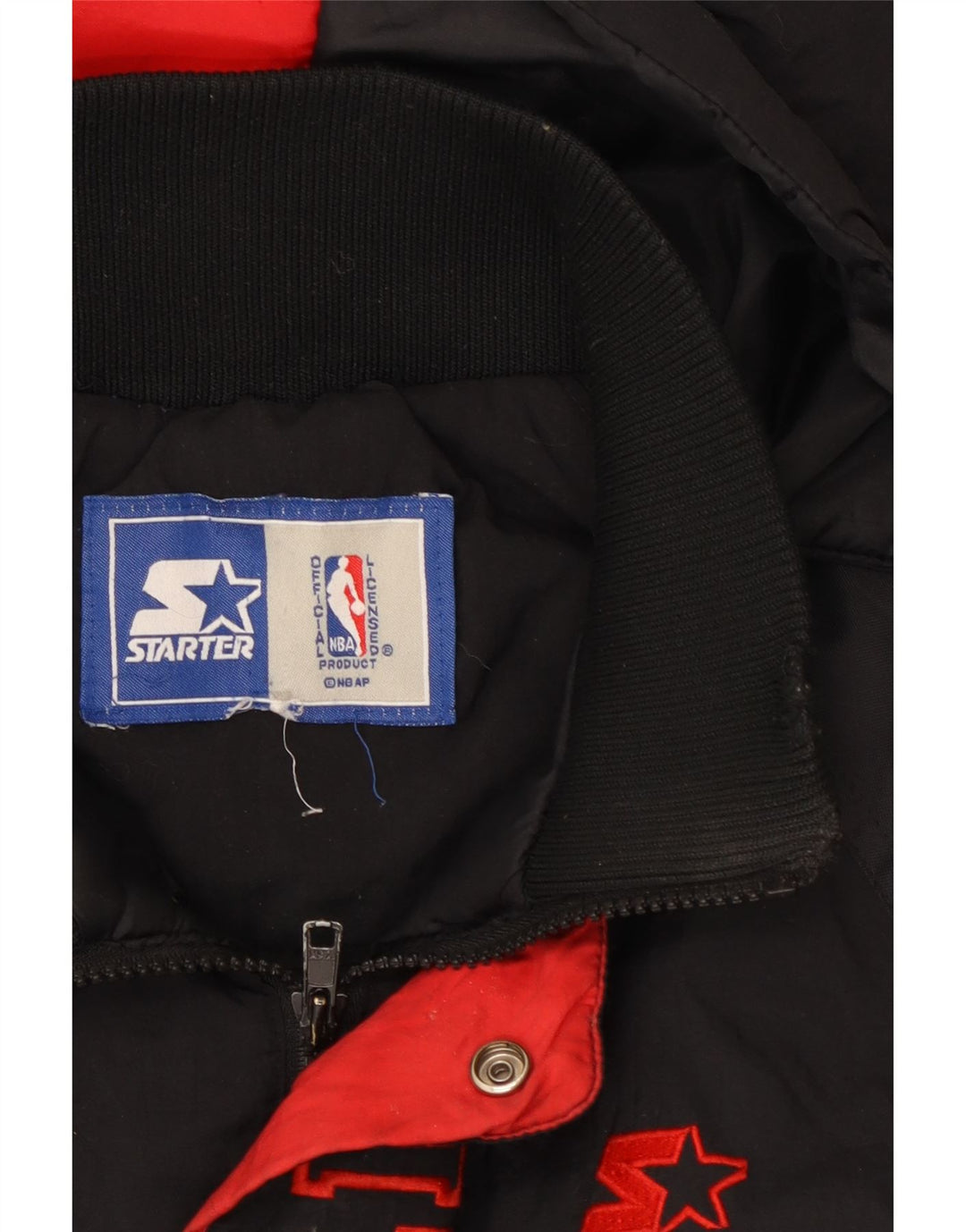 Starter Chaqueta anorak con gráfico Red Bull para niños 9-10 años Bloque de color negro
