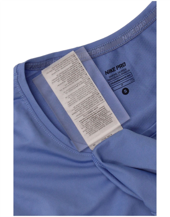 Nike Camiseta Mujer Top UK 8 Small Azul Poliéster