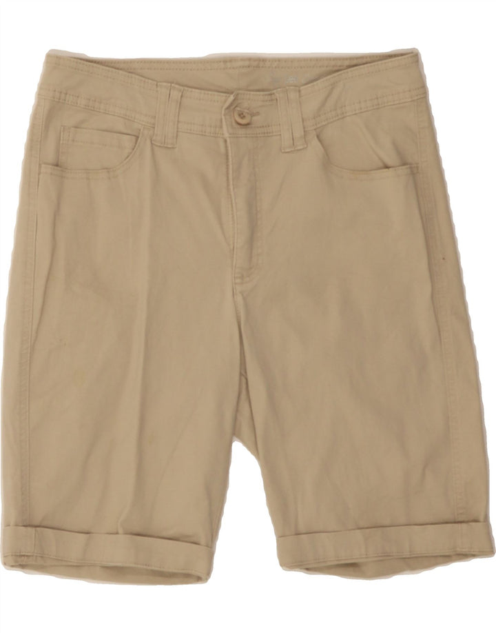LEE Womens Casual Shorts US 10 Large W32  Beige Cotton Vintage Lee and Second-Hand Lee from Messina Hembry 
