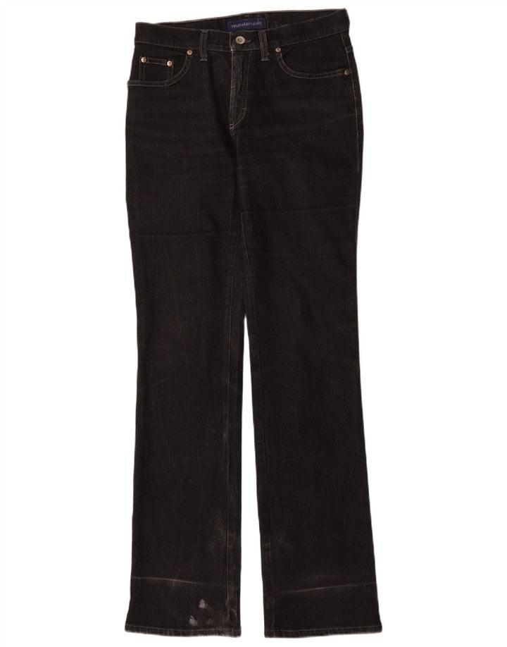 Vaqueros con corte bota para mujer Trussardi IT 42 Medium W26 L33 Algodón negro