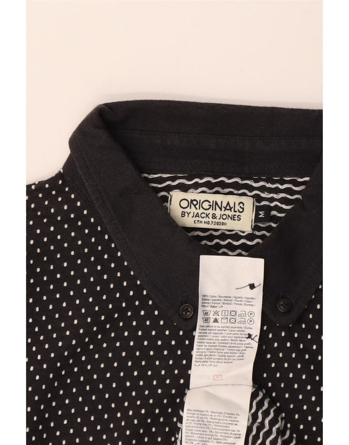 Jack & Jones Polo Hombre De Algodón Con Motivos Azul Marino Medio