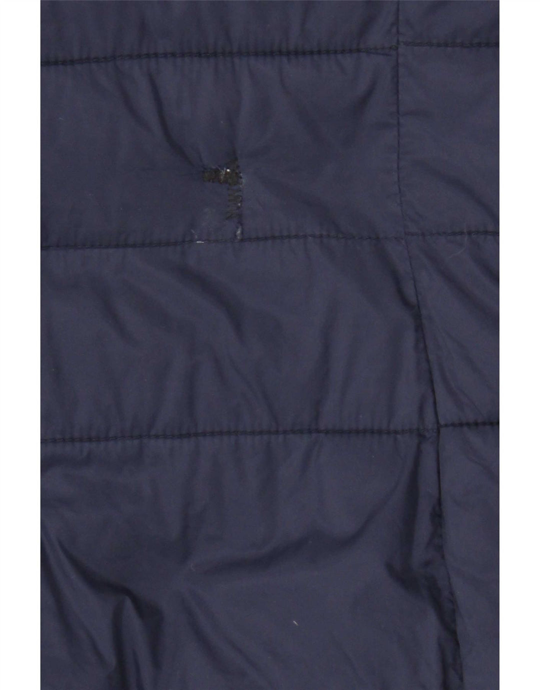 Abrigo acolchado para mujer Lacoste Talla 38 Mediano Azul marino Poliamida