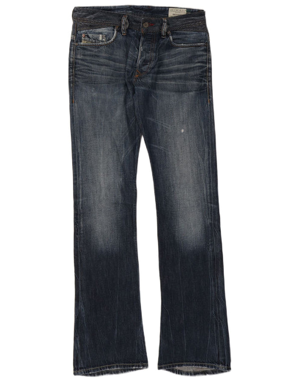 Diesel Hombre Reyhan Bootcut Jeans W29 L32 Algodón Azul Marino