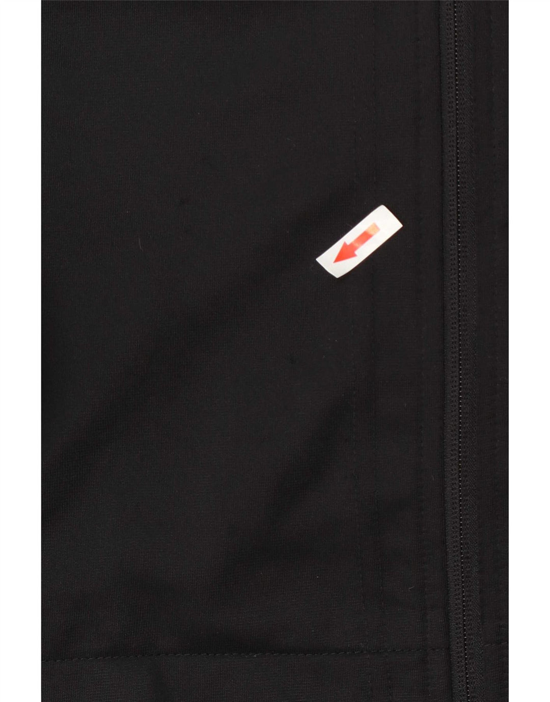 Asics - Chaqueta de chándal para mujer, talla 12, poliéster negro mediano