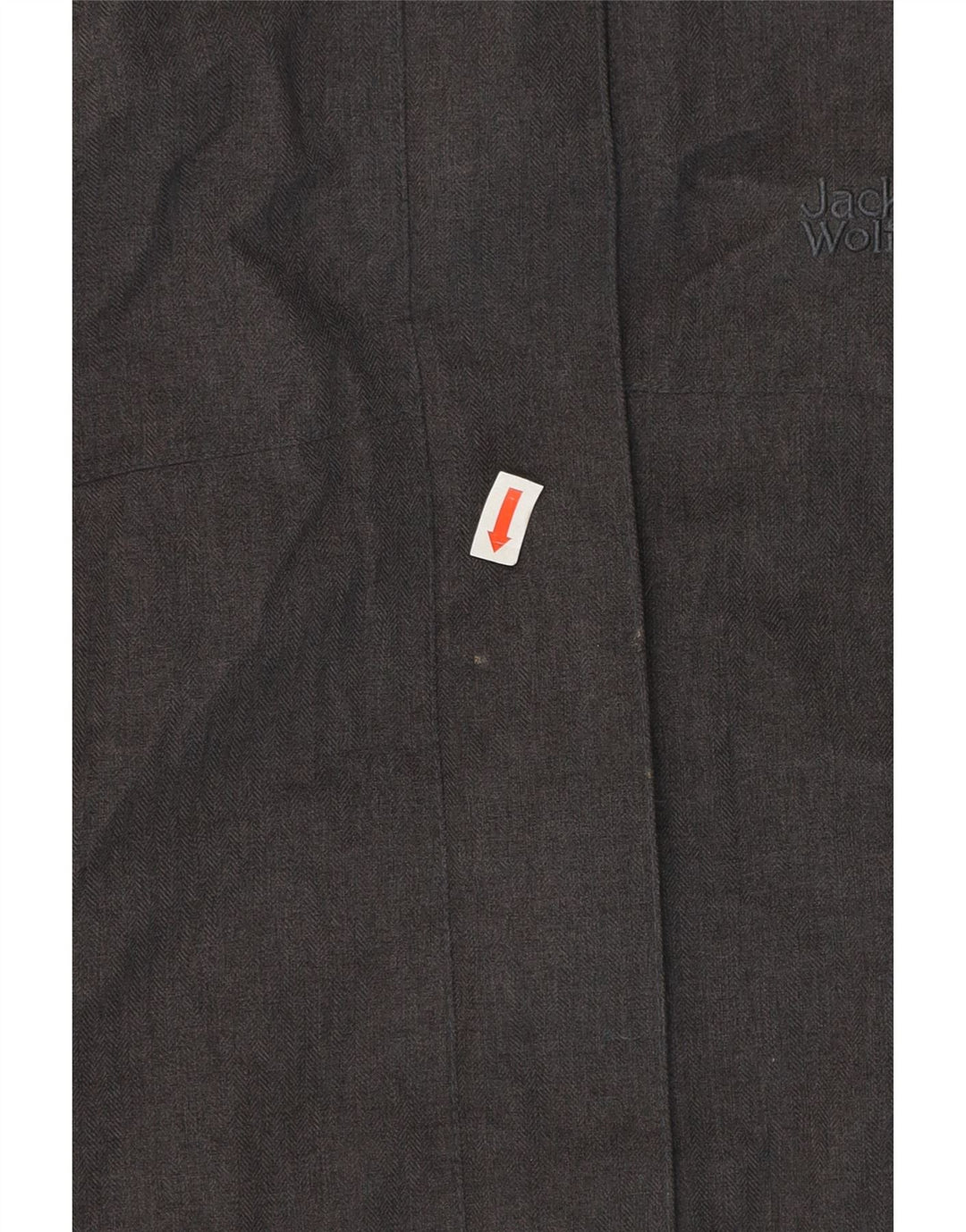 Jack Wills Chaqueta impermeable con capucha para mujer UK 12 Poliéster gris medio