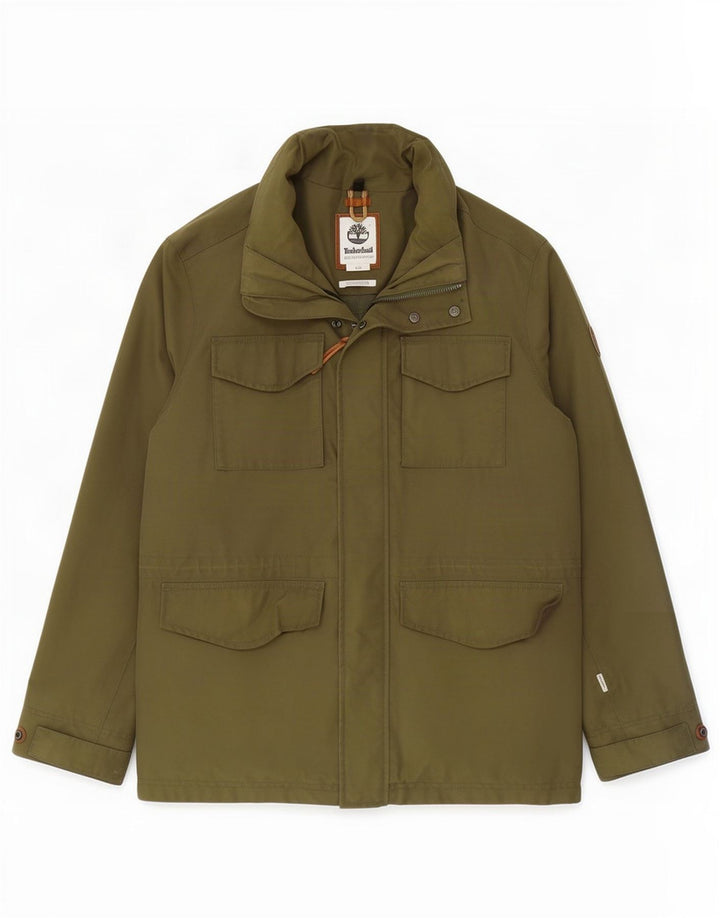 Timberland Chaqueta utilitaria para hombre Reino Unido 40 Grande Caqui Algodón
