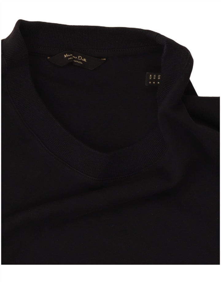 MASSIMO DUTTI Camiseta Hombre Top Medium Azul Marino