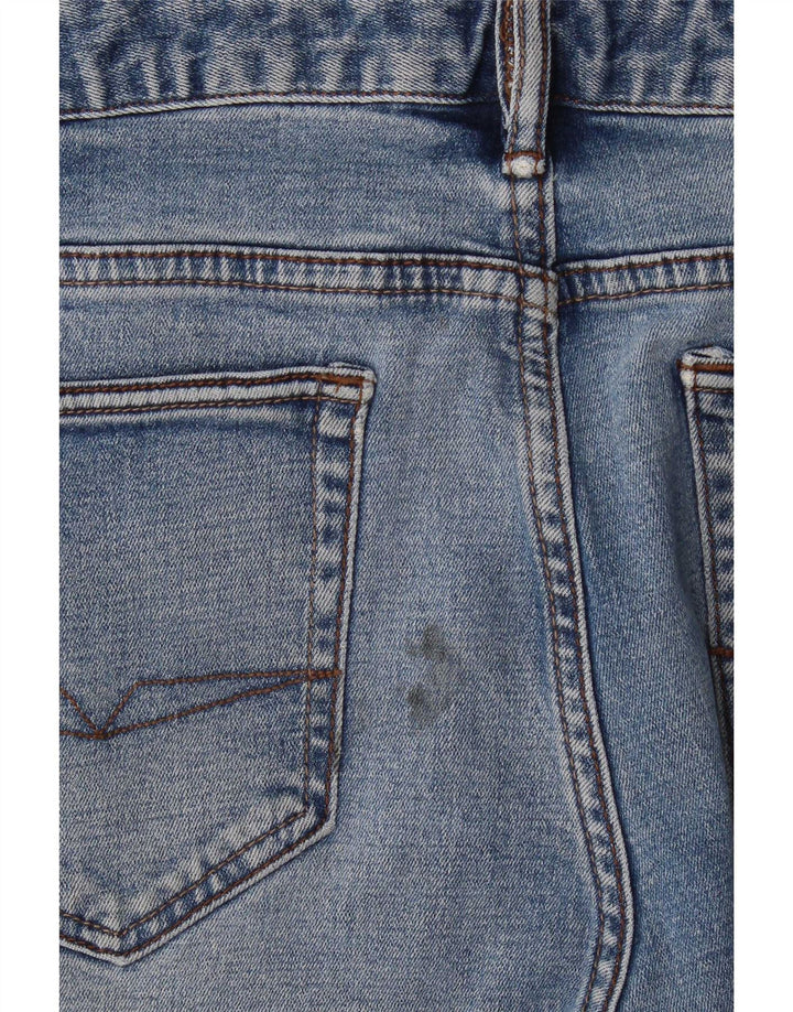 Diesel Vaqueros Rectos Hombre W32 L32 Algodón Azul