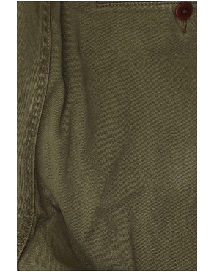 Tommy Hilfiger Pantalones cortos chinos para hombre W36 Large Khaki Cotton