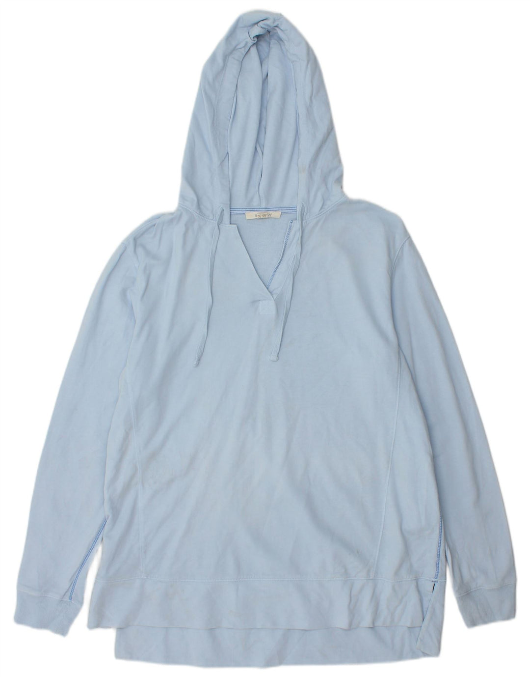 WHITE STUFF Jersey con capucha para mujer UK 12 Algodón azul medio