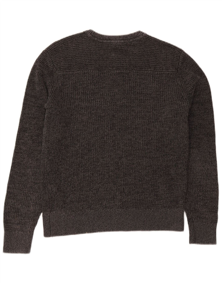 Jersey de cuello redondo para hombre Gap XS Algodón gris