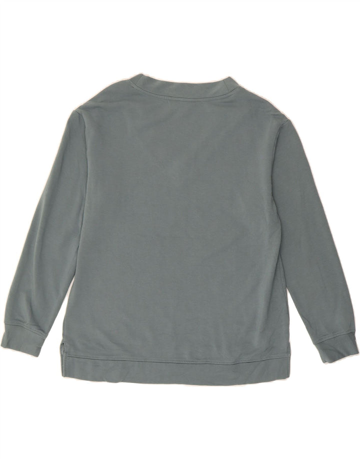 ORVIS Mens Sweatshirt Jumper Medium Blue Modal Vintage Orvis and Second-Hand Orvis from Messina Hembry 