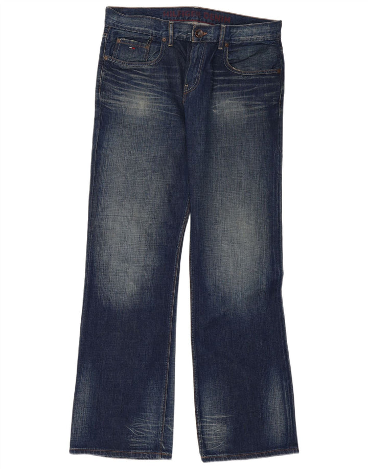 TOMMY HILFIGER Vaqueros rectos para hombre W34 L32 Algodón azul