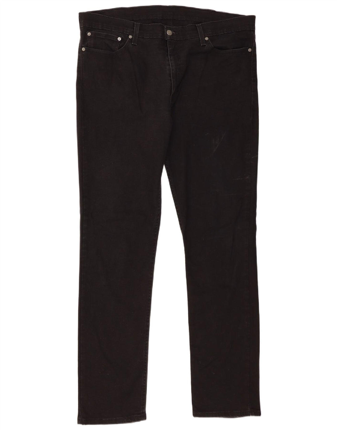 Levi's Hombre 511 Slim Jeans W38 L34 Algodón Negro
