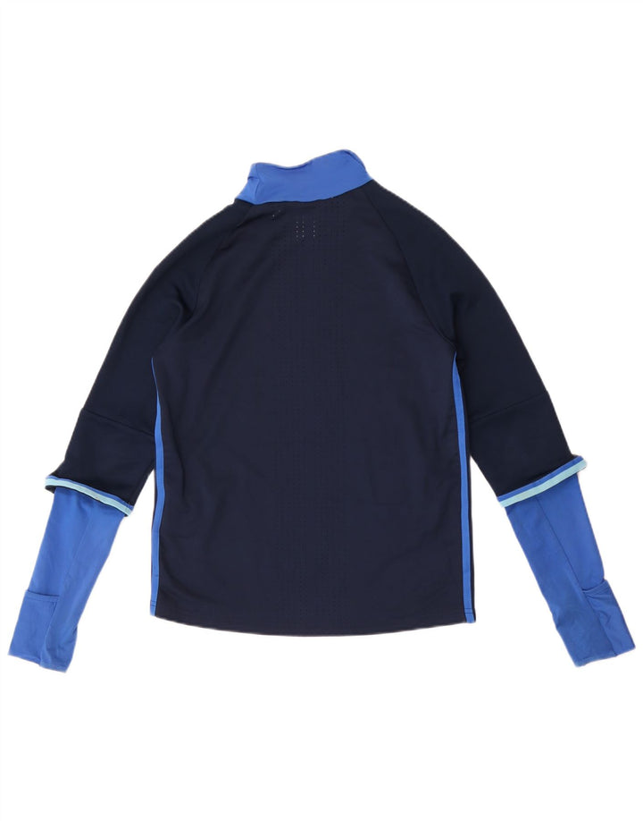 Adidas Chicos Climacool Top Manga Larga 11-12 Años Azul Marino Colorblock