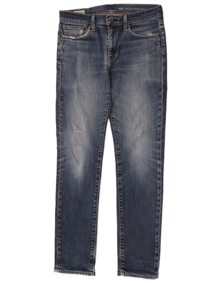Levi's Mujer 511 Slim Jeans W32 L34 Algodón Azul