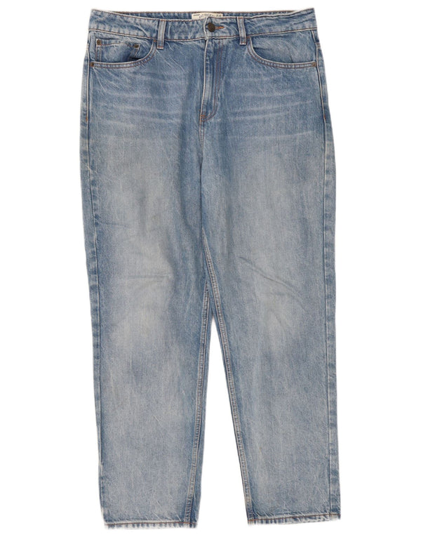 Vaqueros rectos para mujer Fat Face UK 40 Large W36 L28 Algodón azul